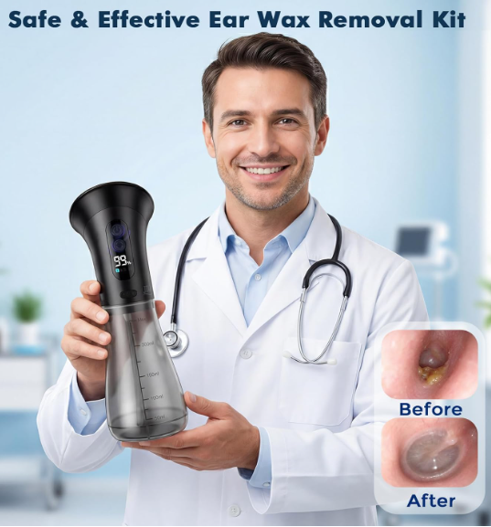 WaxJetCo™ Electric Ear Irrigator