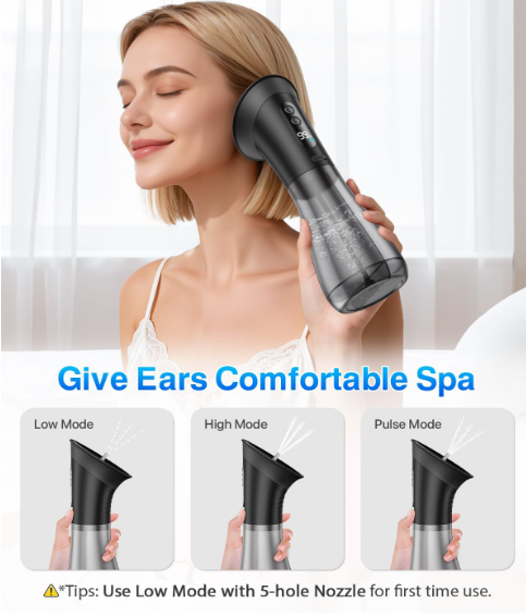 WaxJetCo™ Electric Ear Irrigator